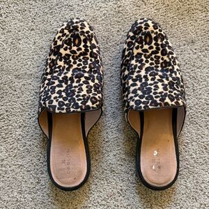 Caslon Leopard Print Mules